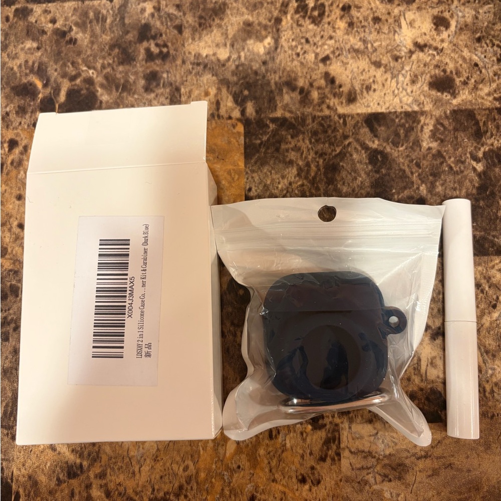 LDSXAY CARABINER DARK BLUE AirPods Case with Clip